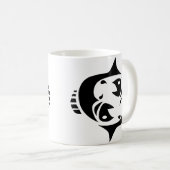 Fische Kaffeetasse (VorderseiteRechts)