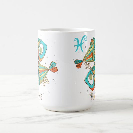 Fische Kaffeetasse (Mittel)