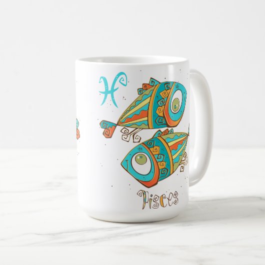Fische Kaffeetasse (VorderseiteRechts)