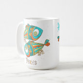 Fische Kaffeetasse (Vorderseite Links)