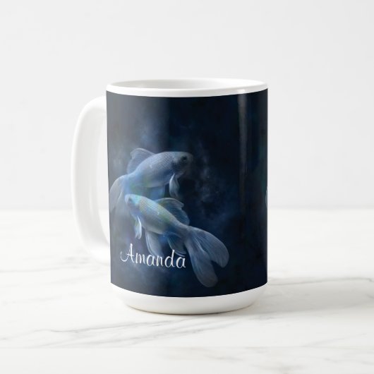 Fische Kaffeetasse (Vorderseite Links)