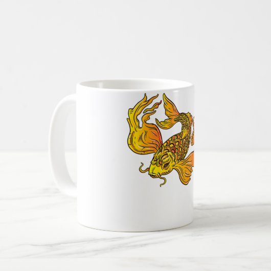 Fische Kaffeetasse (Vorderseite Links)
