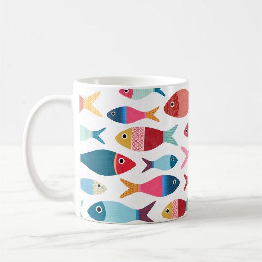 Fische Kaffeetasse (Links)