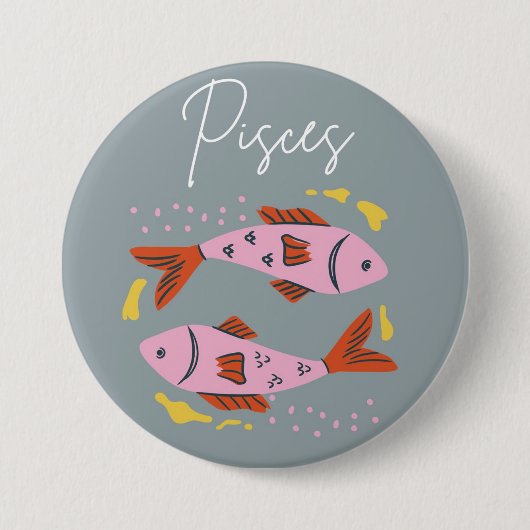 Fische Knopfanstecker Button (Vorderseite)