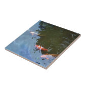 Fische, Koi Karpfen im Teich Fliese (Seite)