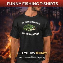 Fische könnten schlau sein | Lustiges Fisch T-Shir T-Shirt