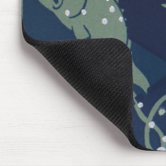 Fische Konstellation Vintage Zodiakastastrologie Mousepad (Ecke)