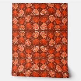 Fische Kopfende Blätter New Floral Hearts - Terrac Tapete