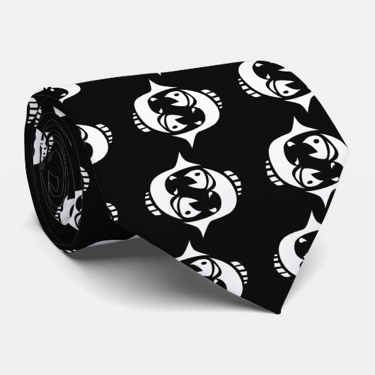 Fische Krawatte (Gerollt)