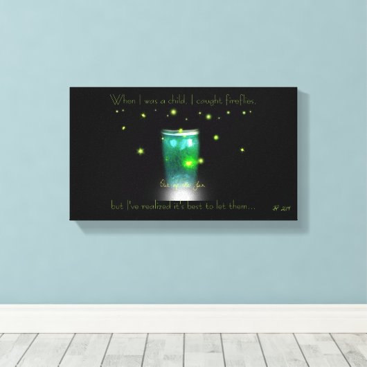 Fische Leinwanddruck (Insitu (Holzboden))