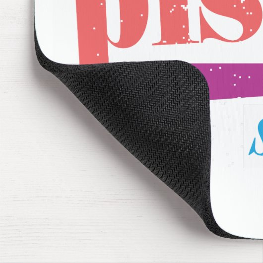 Fische LtPink Mousepad (Ecke)