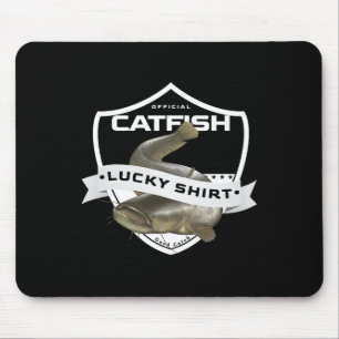 Fische Lucky Shirt Funny Zubehör zu Fisch F Mousepad