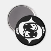 Fische Magnet (Vorderseite/Rückseite)