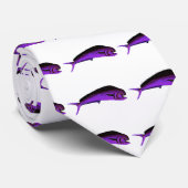 Fische Mahimahi lila jGibney das MUSEUM Zazzle Krawatte (Gerollt)