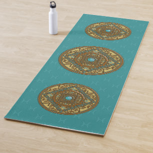 Fische-Mandala-Yogamatte Yogamatte