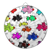 Fische Meerwasser Dartscheibe (vorne)