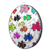 Fische Meerwasser Dartscheibe (Vorderseite rechts)