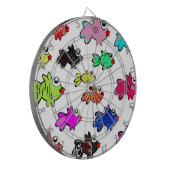 Fische Meerwasser Dartscheibe (Vorderseite Links)