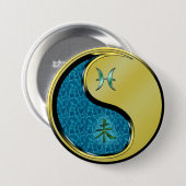 Fische & Metall Ziege Button (Vorne & Hinten)
