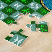 Fische & Metall Ziege Puzzle (Seite)