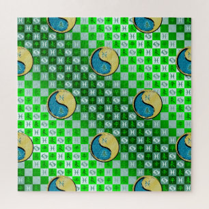 Fische & Metall Ziege Puzzle