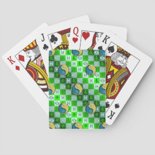 Fische & Metall Ziege Spielkarten