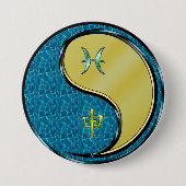 Fische & Metallaffe Button (Vorderseite)