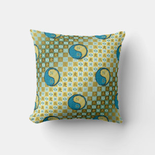 Fische & Metalldrache Kissen