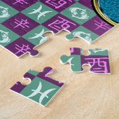Fische & Metallener Hahn Puzzle (Seite)
