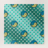Fische & Metallhund Puzzle (Horizontal)