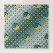 Fische & Metallkaninchen Puzzle (Horizontal)