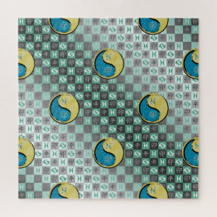 Fische & Metallkaninchen Puzzle