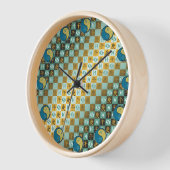 Fische & Metallpferd Uhr (Winkel)