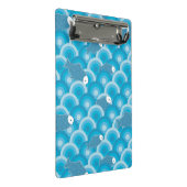 Fische Mini Klemmbrett (Schrägansicht)