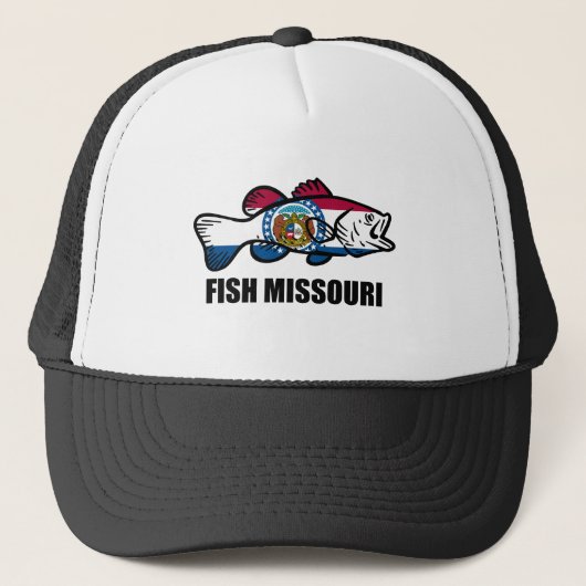 Fische Missouri Truckerkappe (Vorderseite)