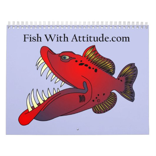 Fische mit Haltungs-Sammlung durch Mike Quinn Kalender (Titelbild)