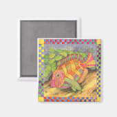 Fische mit kontrollierter Grenze #5 Magnet (Vorderseite/Rückseite)