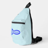 Fische mit Sternzeichen Crossbody Bag (Rechte Ecke)