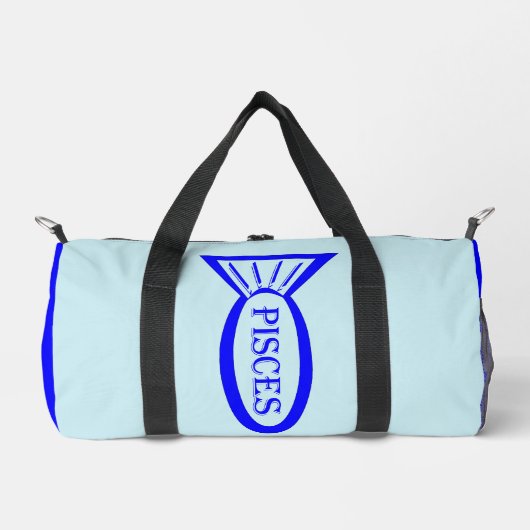 Fische mit Sternzeichen Duffle Bag (Vorderseite)