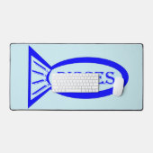 Fische mit Sternzeichen Schreibtischunterlage (Tastatur & Maus)