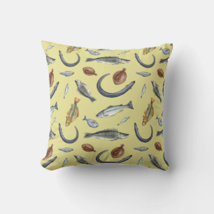 Fische mit zwei Geschmacksrichtungen Eel Lachs Flo Kissen
