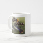 Fische - Mollies - Poecilia sphenops Kaffeetasse (Vorderseite Links)