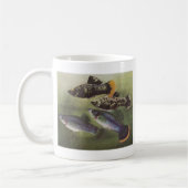 Fische - Mollies - Poecilia sphenops Kaffeetasse (Links)