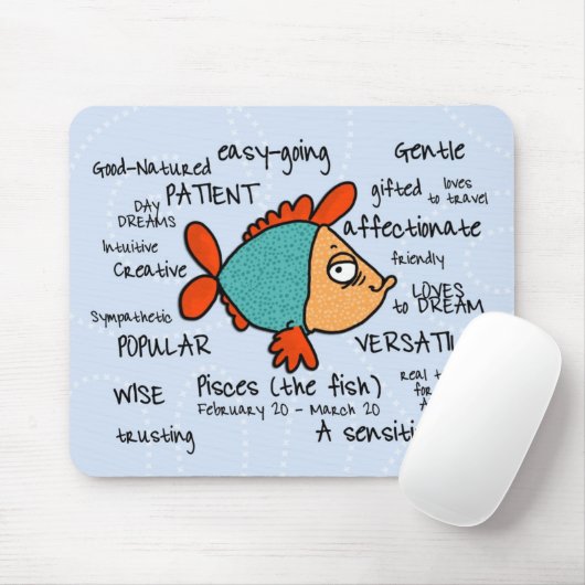Fische mousepad (Mit Mouse)