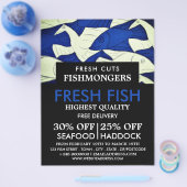 Fische & Möwen, Fischhändler/Ehefrau, Fischmarkt Flyer (Einzeln)