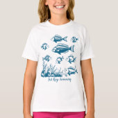 Fische nur Behalten Schwimmen T-Shirt (Vorderseite)