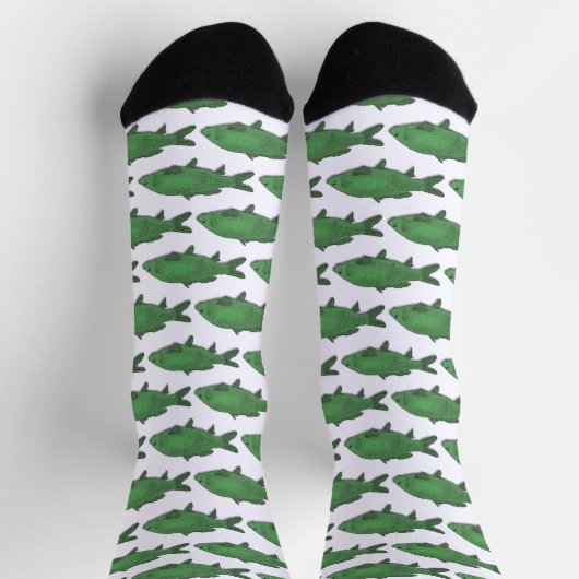 Fische oder Fischsocken Socken (Oben)