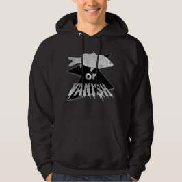 Fische oder Vanish Hoodie - Monochrom