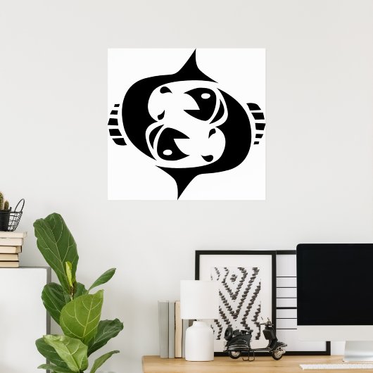 Fische Poster (Heimbüro)