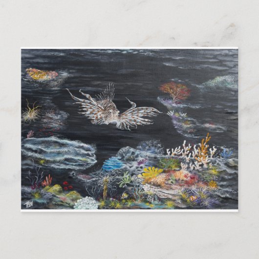 Fische Postkarte (Vorderseite)